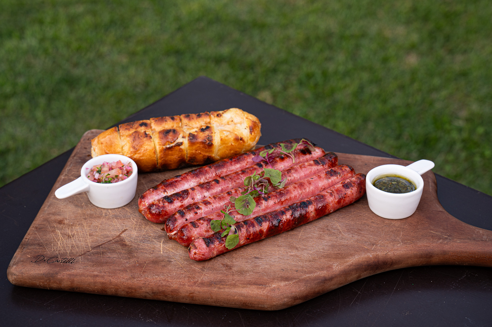 Linguiça grelhada