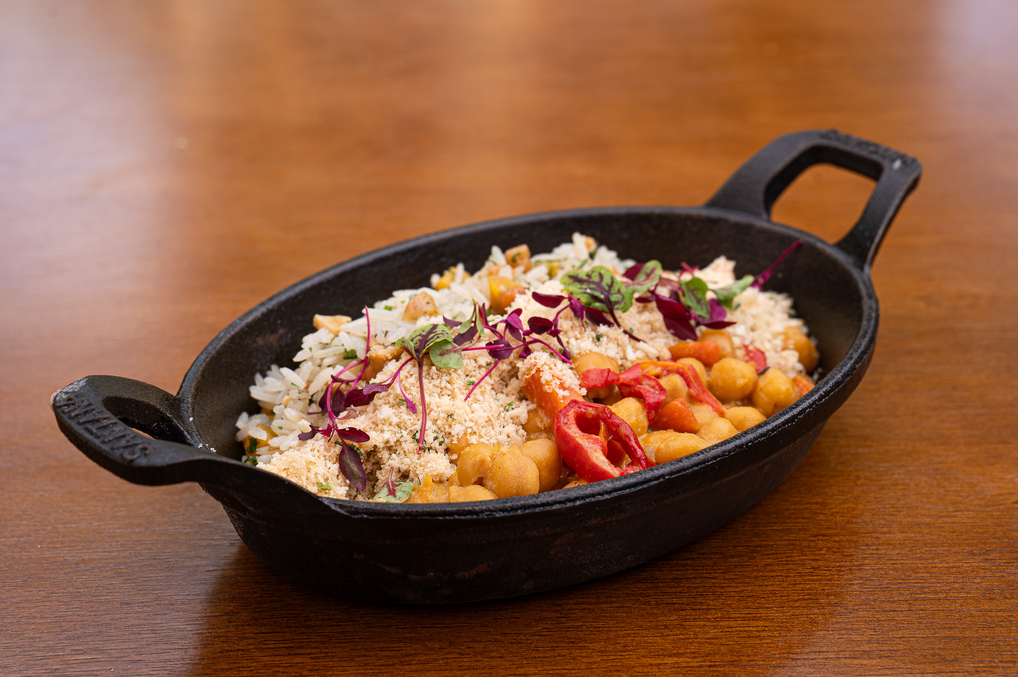 Moqueca de grão-de-bico