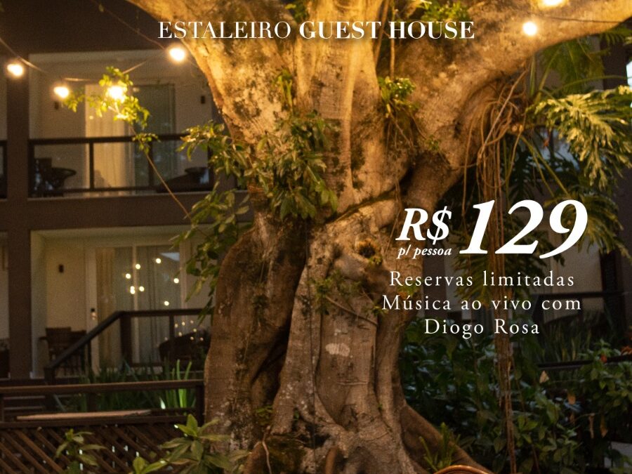 Pousada Estaleiro Guest House promove mais uma edição da Noite da Pizza no dia 26 de setembro